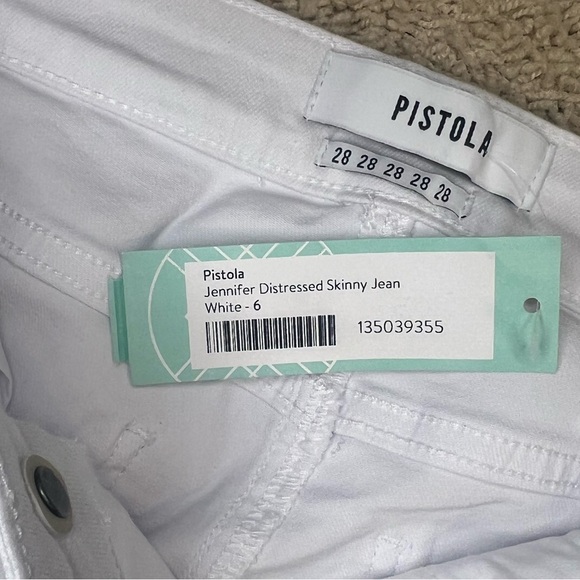NWTA. Pistola White denim. Size 28/6. Stretch. - Picture 2 of 7